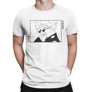 เสื้อยืดแขนสั้น พิมพ์ลายอนิเมะ Jujutsu Kaisen สําหรับผู้ชายS-5XL