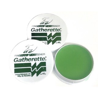 Gatherett Fingertip Moistener ขี้ผึ้งนับแบงค์ ขนาด 40 กรัม