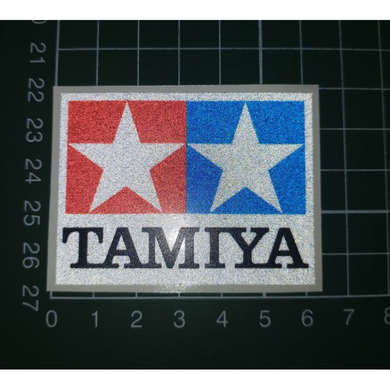 สติ๊กเกอร์ TAMIYA ตัดสะท้อนแสง
