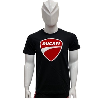 DUCATI T-Shirt เสื้อยืดดูคาติ DCT52 005 สีดำ