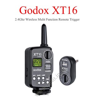 XT-16 Wireless 2.4Ghz Control For Flash Godox QS QT Series DE300 AD360 แฟลชทริกเกอร์โกดอก