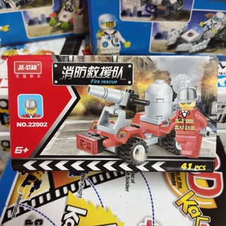 เลโก้ Lego Fire Rescue no.22002 ของเล่น ฝึกทักษะ สมาธิ จินตนาการ ต่อง่าย มีคู่มือให้