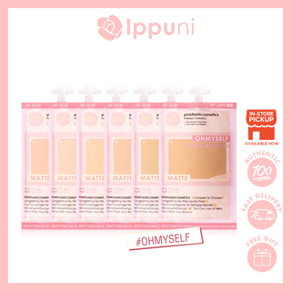 Pinkflash F05 รองพื้นเนื้อแมตต์ ขนาดเล็ก ติดทนนาน (6 เฉดสี)