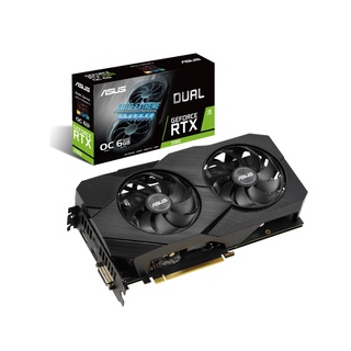 VGA ASUS  Dual GeForce RTX 2060-O6G-EVO 6GB GDDR6 (รับประกัน3ปี)