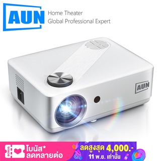 AUN2021 โปรเจ็กเตอร์ใหม่ AKEY8 โปรเจ็กเตอร์พกพา Smart Digital Projector โปรเจ็กเตอร์ mini โปรเจ็กเตอร์ขนาดเล็ก 1080P Ult