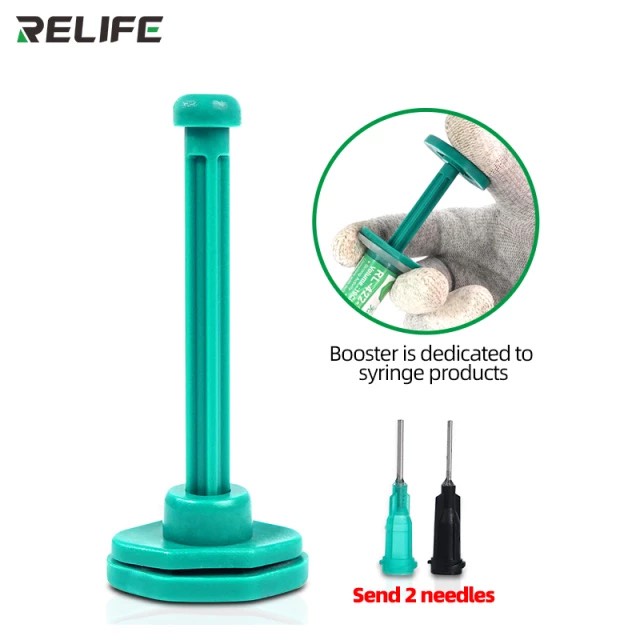ก้านอัดฉีดฟลักซ์หลอด (พร้อมเข็ม) พลาสติกตัวดันฟั๊ก RELIFE RL-072