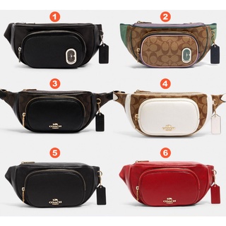 Coach 91066 91010 6548 6488 Court Belt Bag Women Men Waist Chest Pouch Beg . กระเป๋าคาดเอว