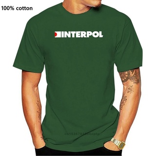 พร้อมส่ง เสื้อยืดแขนสั้น พิมพ์ลายโลโก้ Good Come From MenS Interpol Band หลากสี สําหรับผู้ชายS-5XL