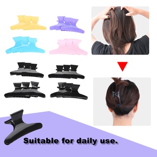 [ลดล้างสต๊อก]Hair Clip Clamps คลิปหนีบผม จำนวน 12 ชิ้น/ชุด