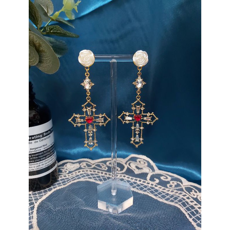 (ER04) KY Handmade Accessories ต่างหูโลลิต้า