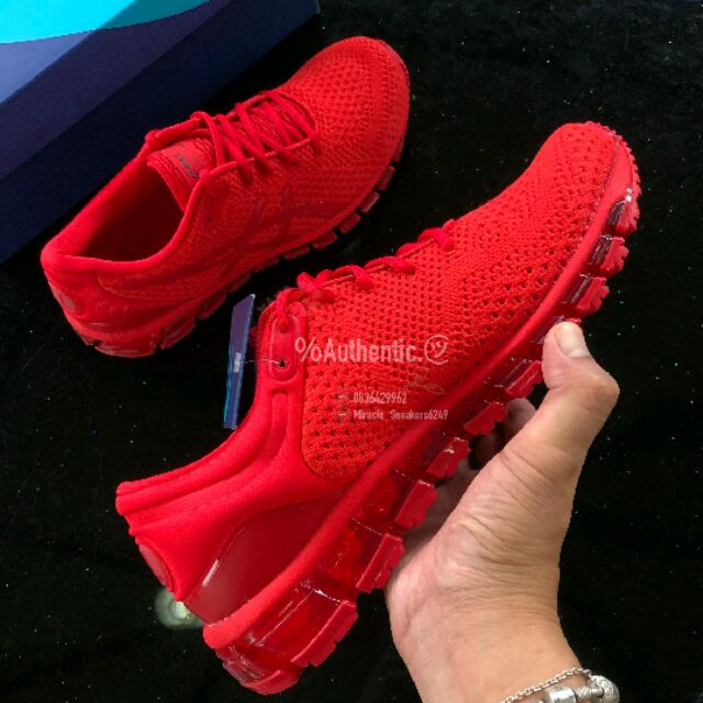 asics gel quantum 360 knit 2 red
