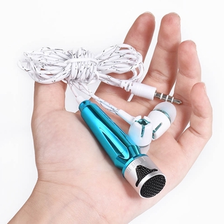 Portable Mini Mic 3.5mm Stereo Studio Speech Mic Audio Microphone Smart Mobile Phone Accessories