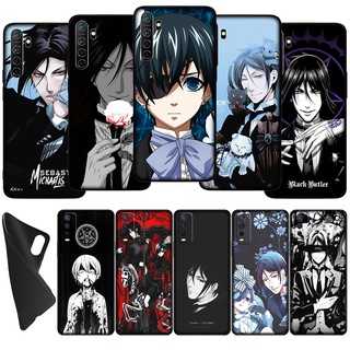 Au13 เคสโทรศัพท์ซิลิโคน แบบนิ่ม ลาย Black Butler Kuroshitsuji สําหรับ Vivo Y11 Y11S Y12S Y12 Y15 2020 Y17 Y19 Y20 Y20i Y20S