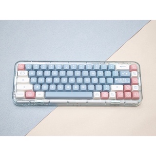 keycap Sky City keycap XDA Profile 134 keyboard  สีพาสเทล คีย์ ผงสีฟ้า PBT DYE-SUB คีย์บอร์ดแบบกลไก Keycap