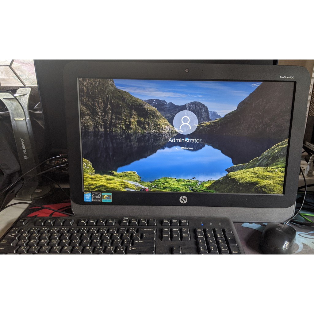 All in one Hp ProOne 400 G1 Core i5 4590T แรง!!!! Ram 4g Hdd 500g ครบ