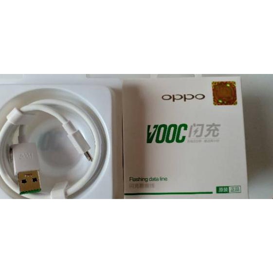 ✻ สายชาร์จข้อมูล OPPO VOOC 4A ของแท้ 100% ชาร์จเร็ว F1 Plus F3 Plus F9 ค้นหา 7 R17 ➣