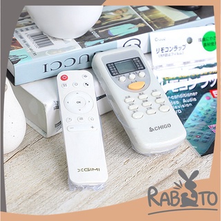 RABITO ฟิล์มเป่าลมร้อน KM00003ซองรีโมททีวี  ซองใส่รีโมท ใส่รีโมท ปรับขนาดเองได้  ซองใส่รีโมททีวี รีโมทแอร์ ฟิล์มหด