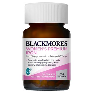 Blackmores Womens Premium Iron 30 Tablets