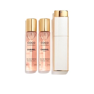 Chanel Coco Mademoiselle Twist and Spray 3x20ml ผลิต 12/65