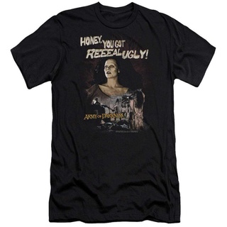 เสื้อยืดผ้าฝ้าย พร้อมส่ง เสื้อยืดลําลอง แขนสั้น คอกลม เข้ารูป พิมพ์ลาย Army Of Darkness Reeeal Ugly หลากสี แฟชั่นฤดูร้อน