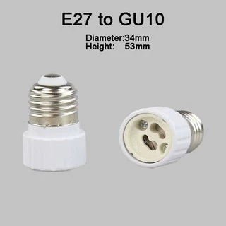 อะแดปเตอร์แปลงซ็อกเก็ตฐานหลอดไฟ E12 E14 E17 E27 E40 B22 GU5.3 MR16 GU10 G4 G9 G24 สําหรับหลอดไฟ