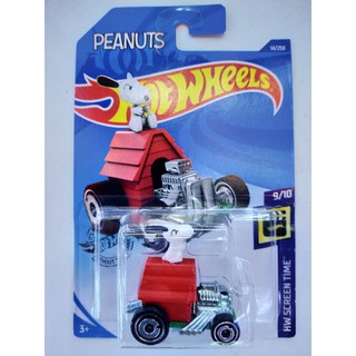 สนูปปี้ Snoopy Peanuts Hot Wheels ฮอทวีล