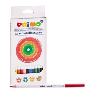 PRIMO COLOUR PENCIL SET 12 COLOURS