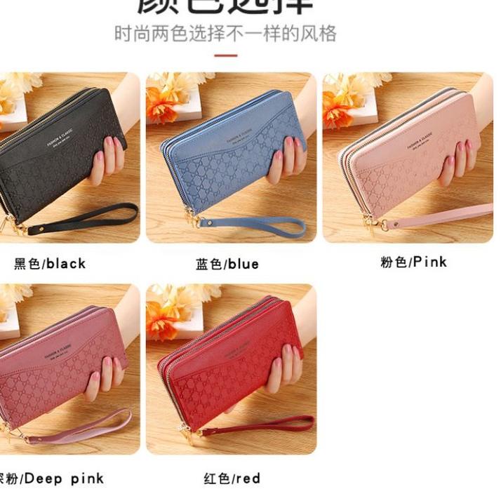 เหมาะที่สุด.. EV SL 806 กระเป๋าสตางค์ใบยาวผู้หญิง 2 ปล่อยแฟชั่นและคลาสสิก