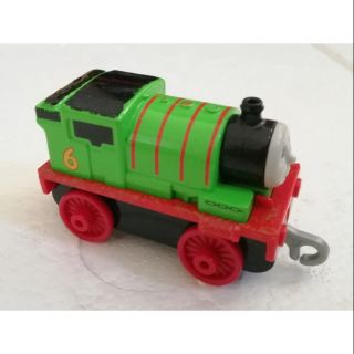 **ไม่มีแพ็ค,ของสะสม ของเล่น รถเหล็กโธมัส สีเขียว"เพอร์ซี่" Die Cast train, Percy, Diesel the green train