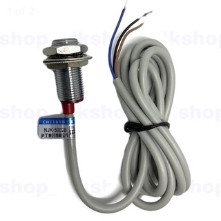 เซ็นเซอร์แม่เหล็ก NJK-5002B PNP-NC 3สาย6-36VDC ระยะการจับ 10mm เส้นผ่าศูนย์กลาง12มิล