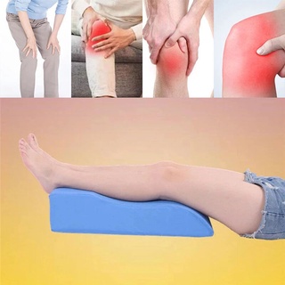 เบาะแผ่นรองขารักษาแผลกดทับที่ต้นขา( ล่อง1 ขา ) หมอนรองขาMYBOW Knee Pillow Leg แผลกดทับ ขาเข้าเฝือก หมอนรองขาแบบนุ่มรูป