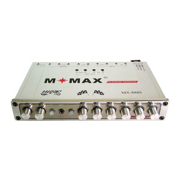 ปรี-อิคลอไลเซอร์และซับวูเฟอร์ในตัวเดียว Mmax MX-888S ขับซับมันส์หนัก เบสลอย เสียงดีเพราะใสของดีรีวิว