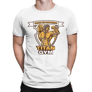 เสื้อยืดแขนสั้น พิมพ์ลาย Attack On Titan Titan สุดฮา สไตล์คลาสสิก สําหรับผู้ชาย