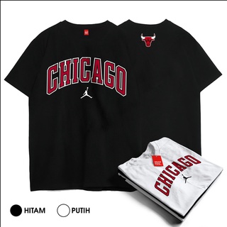 Dearyoustore - Chicago Bulls เสื้อยืด ผ้าฝ้าย ของแท้ ยุค 30Size S-5XL