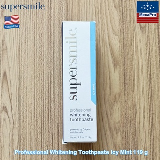 Supersmile® Professional Whitening Toothpaste, Icy Mint 119 g ซุปเปอร์สไมล์ ยาสีฟัน ไวท์เทนนิ่ง