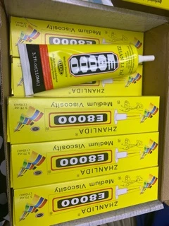 กาวติดหน้าจอ และ ทัสกรีน กาวใส E8000 ขนาดทั่วไป กาวดำ E7000 ขนาดเล็ก110ml หลอดใหญ่ใช้งานอย่างจุใจ
