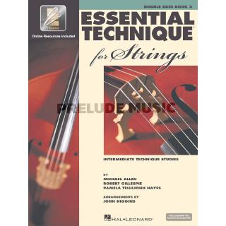 (โค้ดINCSM2Lลด70฿) (Double Bass) ESSENTIAL TECHNIQUE FOR STRINGS WITH EEI Double Bass (HL00868077)