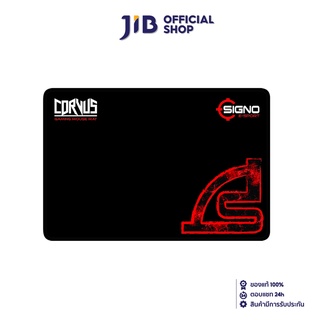 SIGNO MOUSE PAD (เมาส์แพด) GAMING SPEED CORVUS MT-310S (320 X 240 X 4 MM)