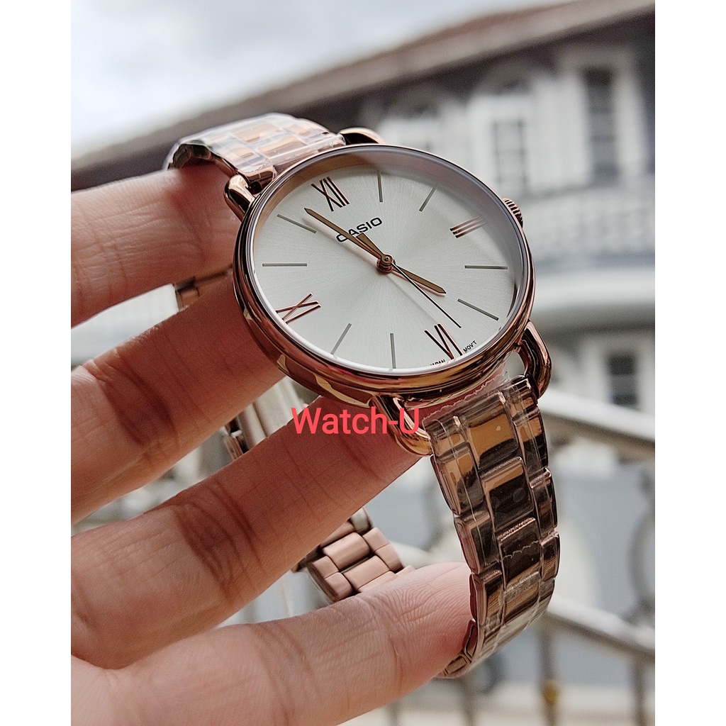 นาฬิกา Casio รุ่น LTP-E414R-7 รับประกันศูนย์ CMG 1 ปี