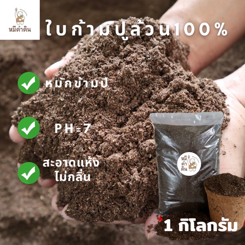 ดินใบก้ามปูหมักนานข้ามปี