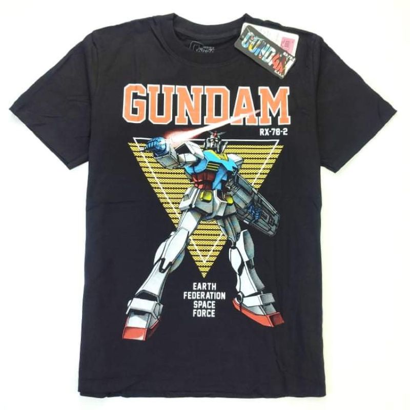 ลดล้างสต๊อก (ไซส์XL อก44") เสื้อยืด Gundam กันดั้ม สินค้าลิขสิทธิ์