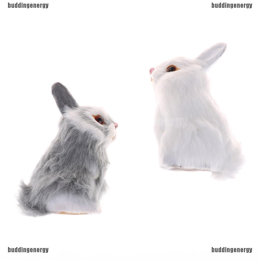 [Outdoor&Home]Imitate hair White Furry Rabbit Nap Toys Simulation ...