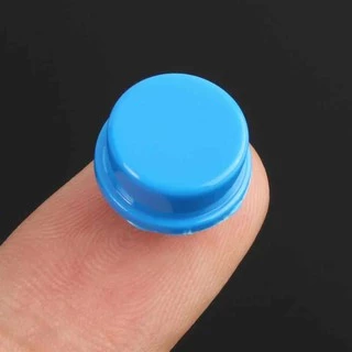สวิตช์ปุ่ม กดติด ปล่อยดับ ปุ่ม หมวกกลม 12 mm. สี่เหลี่ยม Round Square Tactile Button Caps switch