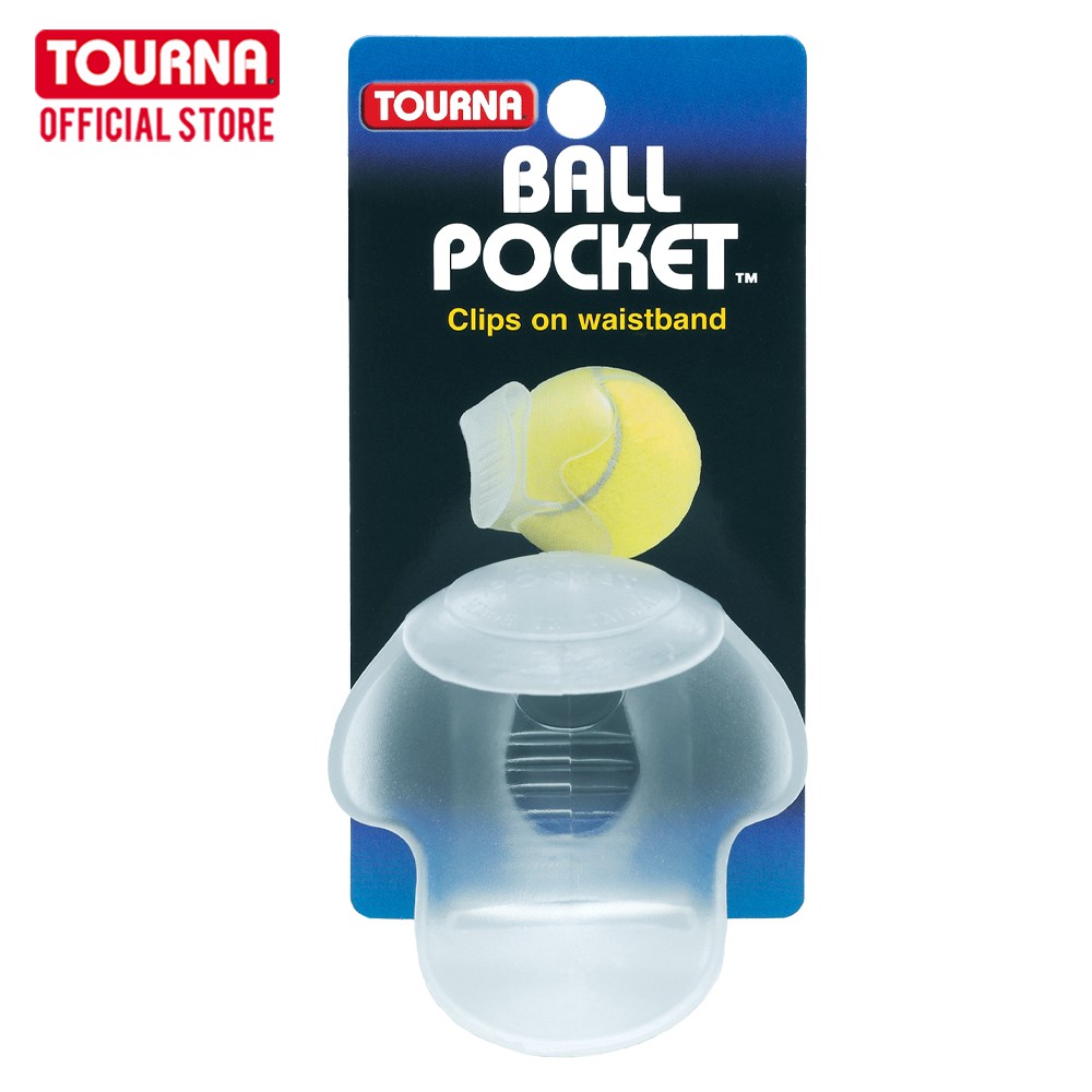 Tourna Ball Pocket ที่เหน็บลูกเทนนิส , Clear, 1 ea.