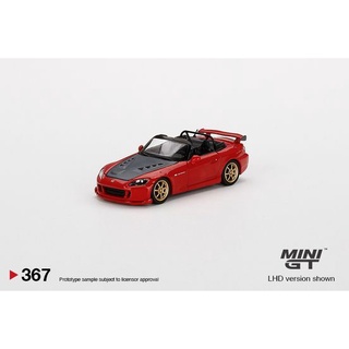 MiniGT No. 367 Honda S2000 (AP2) Mugen New Formula Red