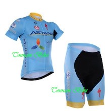 ชุดปั่นจักรยาน ชุดสั้น Astana