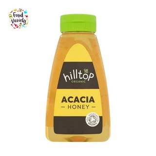 Hilltop Honey Organic Acacia Honey  340g น้ำผึ้งฮิลท็อป  น้ำผึ้งอะคาเซียออร์แกนิค 340 กรัม