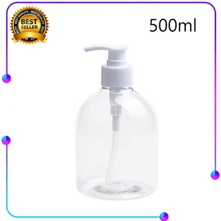 ขวดสเปรย์พลาสติกใส แบบพกพา ขนาด500ml ขวดสเปรย์เปล่า ขวดสเปรย์ใส ขวดสเปรย์พลาสติก ขวดสเปรย์ Plastic Round Spray Bottle