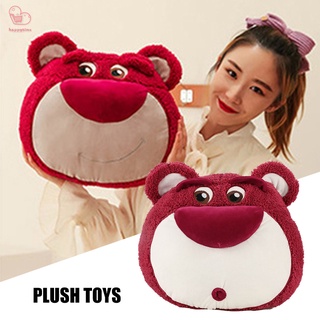 หมอนตุ๊กตานุ่ม รูปการ์ตูนดิสนีย์ หมี Lotso เหมาะกับของขวัญ สําหรับเด็กผู้หญิง วางข้างเตียง โซฟา สํานักงาน