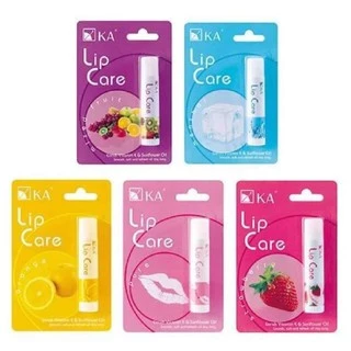 ลิปมัน เคเอ K.A. Lip Care กลิ่น เมนทอล / ผลไม้รวม / ส้ม / ไร้กลิ่น / สตรอเบอร์รี่ 1 แท่ง เลือกสีได้ข้างในเลยค่ะ